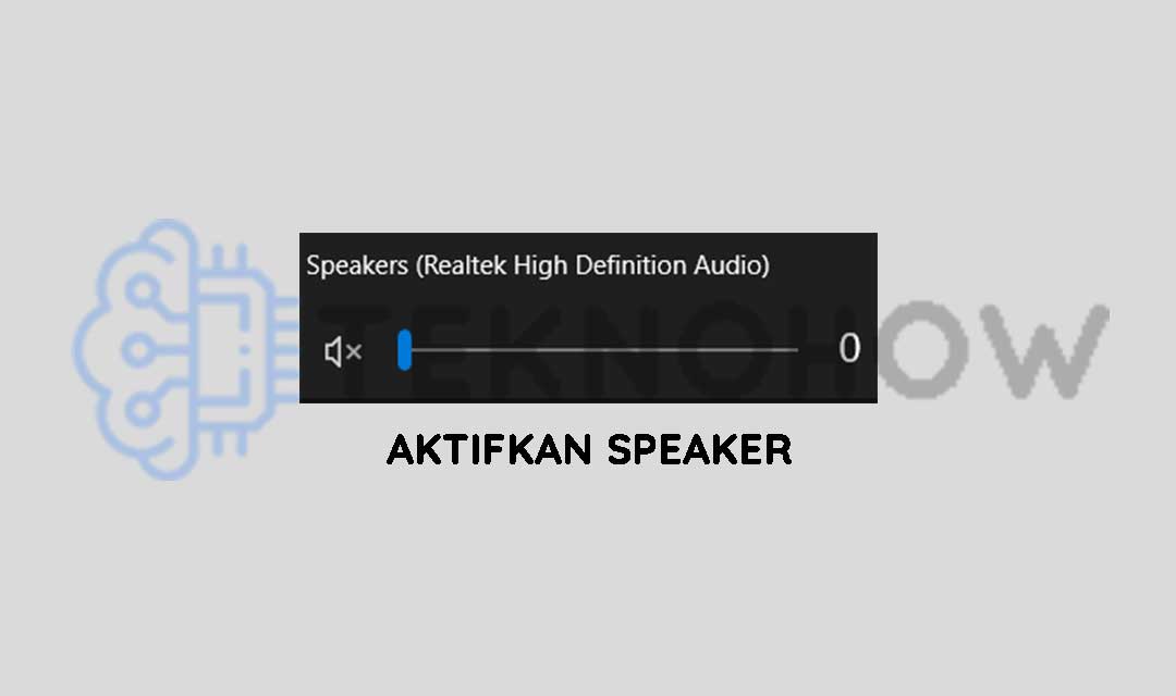 Aktifkan speaker