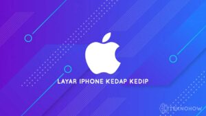 iphone kedap kedip logo apple