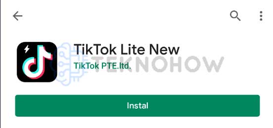TIktok Lite New