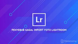 penyebab gagal import foto lightroom