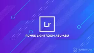 Rumus Lightroom Abu Abu