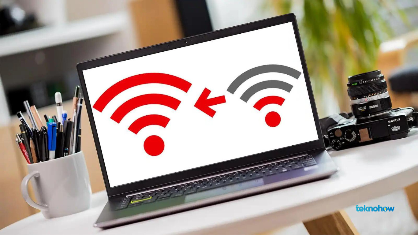 melihat password wifi di laptop windows 8